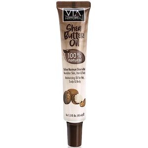 3/$12 Via Natural Shea Butter Moisturizing Oil for Hair, Scalp and Body 1.5oz